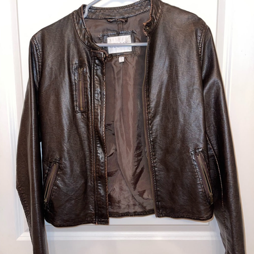 Delia’s Faux Leather Jacket